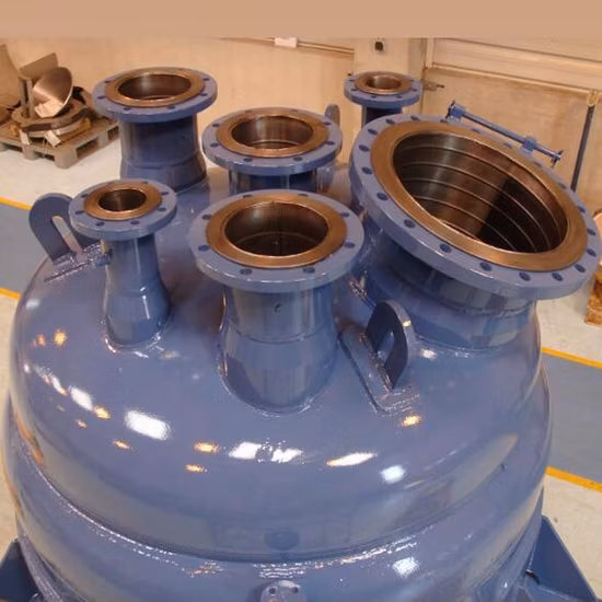 Acier inoxydable (SS) 304 316/Titanium/Nickel/Hastelloy/PTFE/PFA/PVDF/F40 ETFE Réaction Chimique / Sanitaire Poli Récipient à haute pression